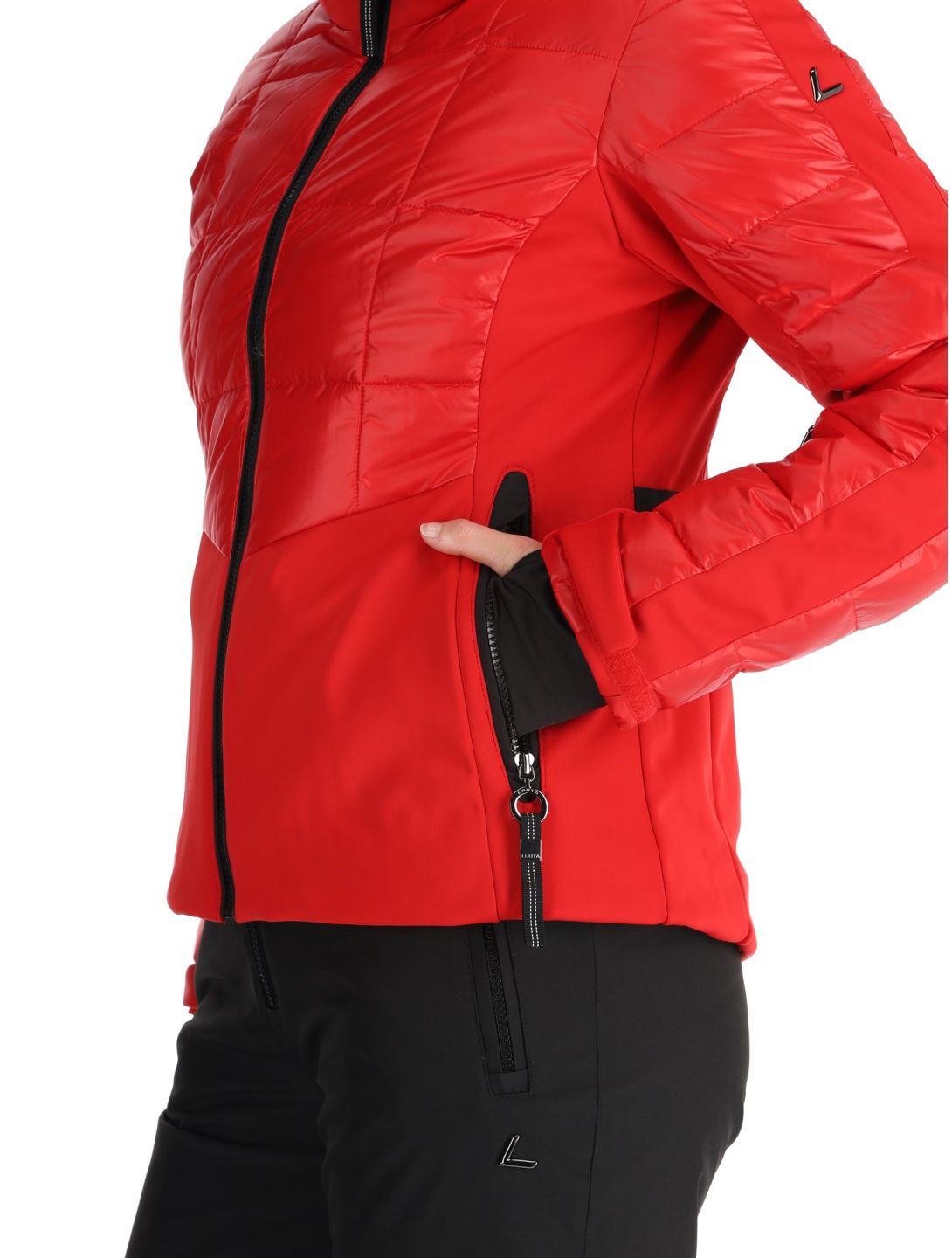 Luhta, Kuivasalmi veste de ski femmes Cranberry rouge 