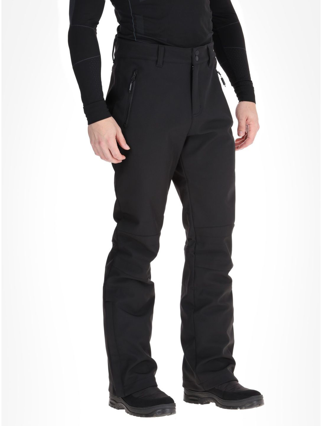 Luhta, Kuusamo pantalon de ski en softshell hommes Black noir 