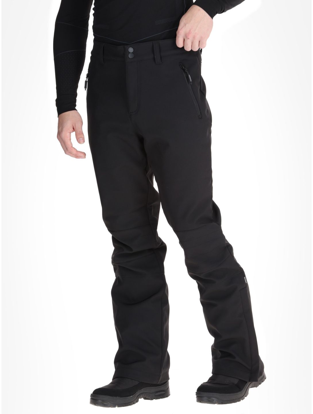 Luhta, Kuusamo pantalon de ski en softshell hommes Black noir 