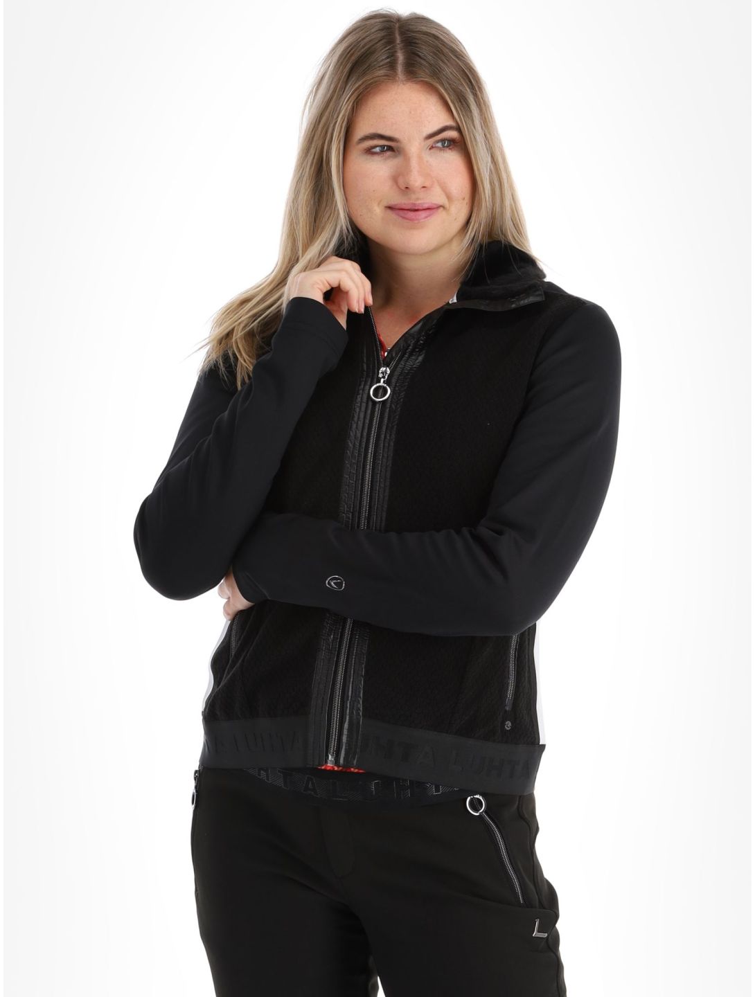 Luhta, Lainiotunturi gilet femmes Black gris, noir 