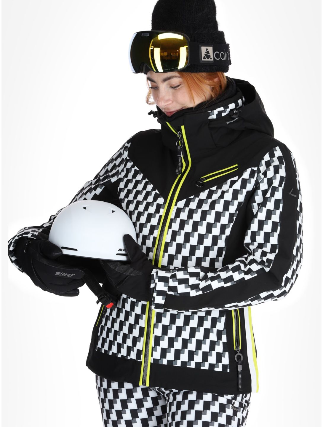 Luhta, Laukukero veste de ski femmes Black / White blanc, noir 