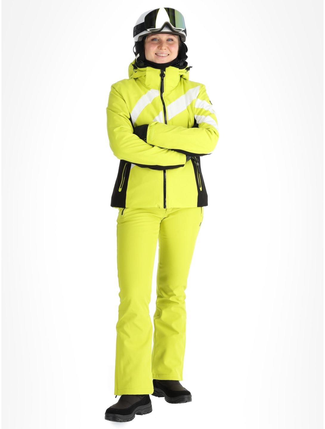 Luhta, Lintula veste de ski femmes Aloe vert 