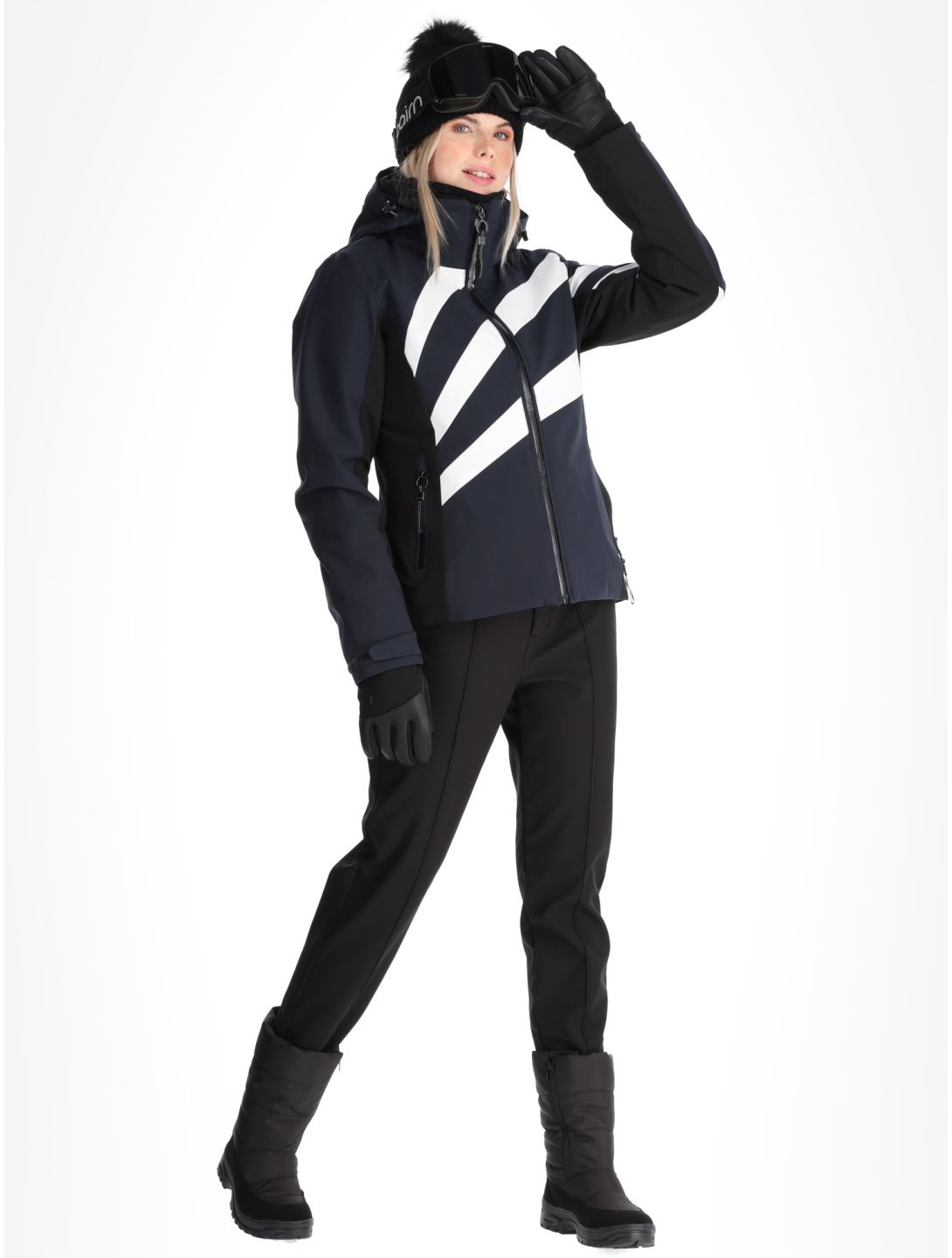 Luhta, Lintula veste de ski femmes Dark Blue bleu 