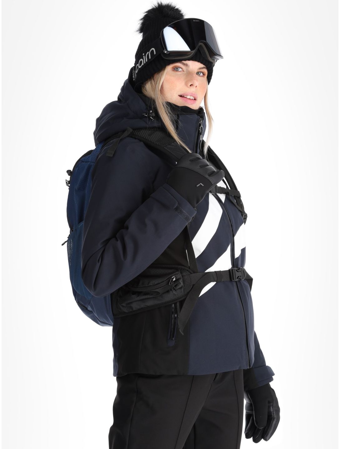 Luhta, Lintula veste de ski femmes Dark Blue bleu 