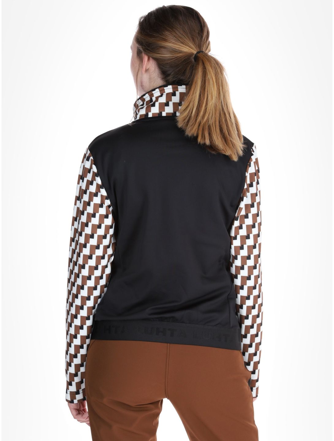 Luhta, Lompola gilet femmes Chocolat brun 