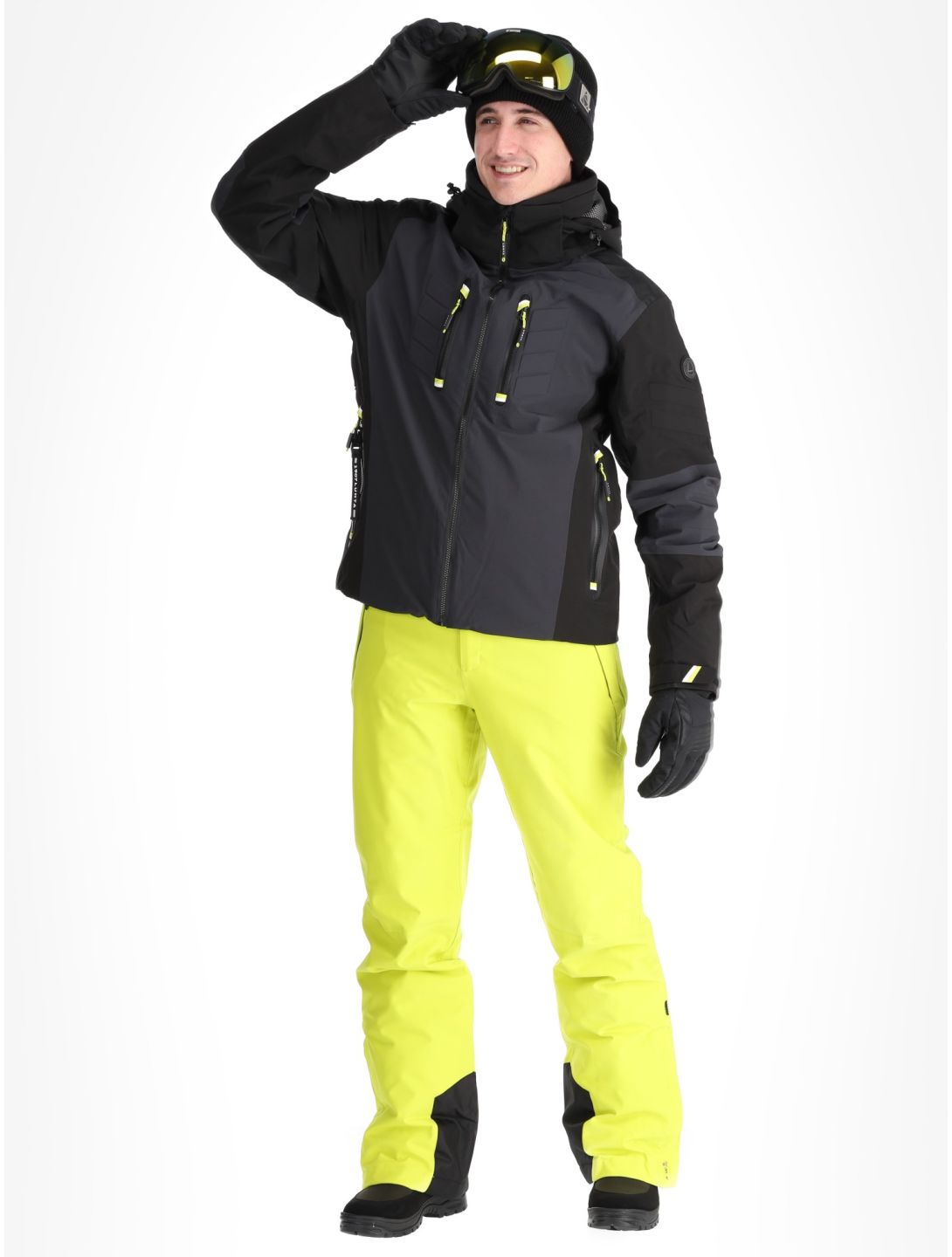 Luhta, Ailigas veste de ski hommes Anthracite gris 