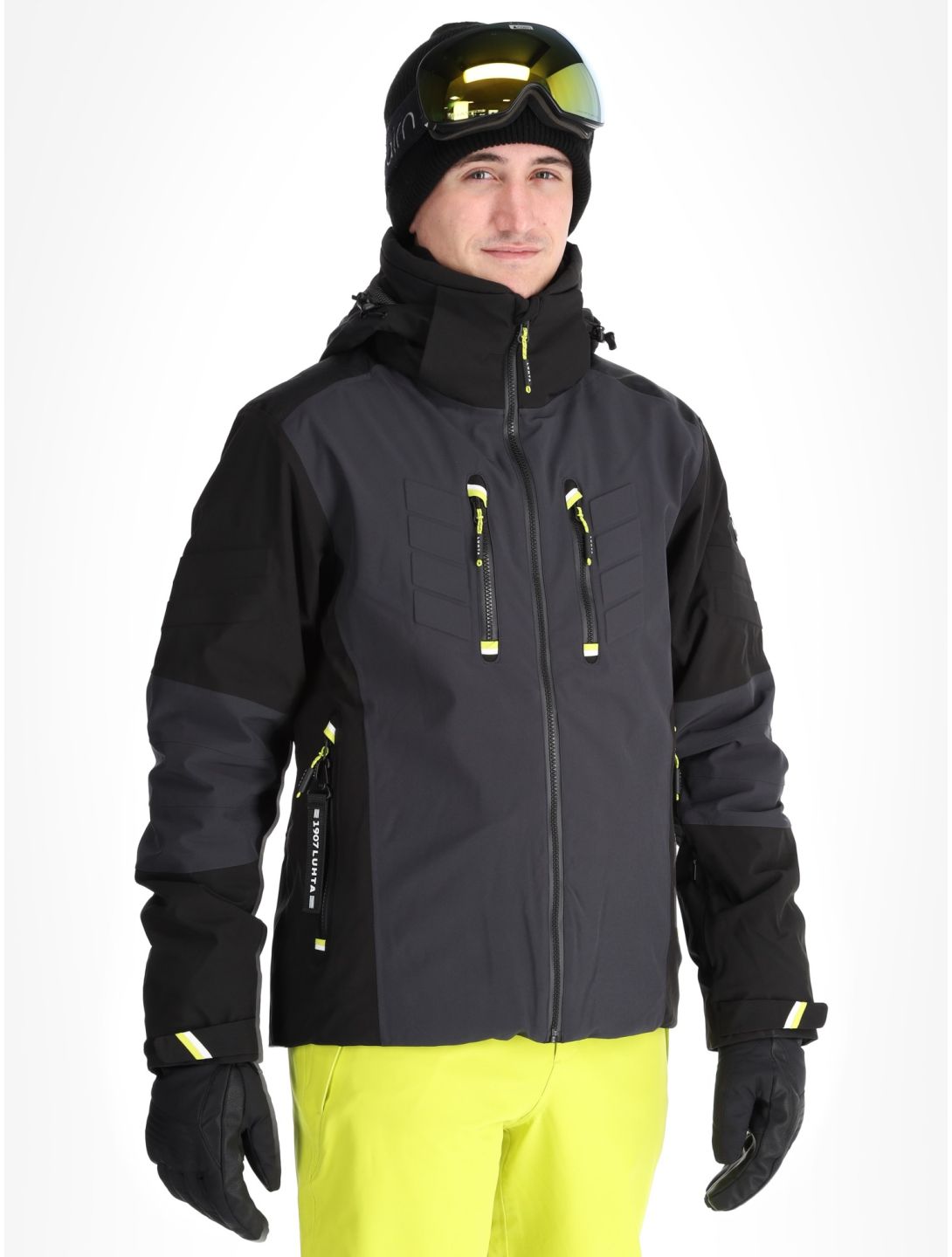 Luhta, Ailigas veste de ski hommes Anthracite gris 