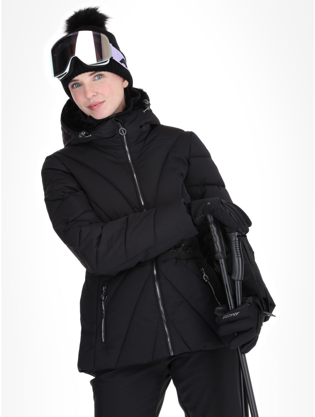 Luhta, Luhta Hakolahti veste de ski femmes Black noir 