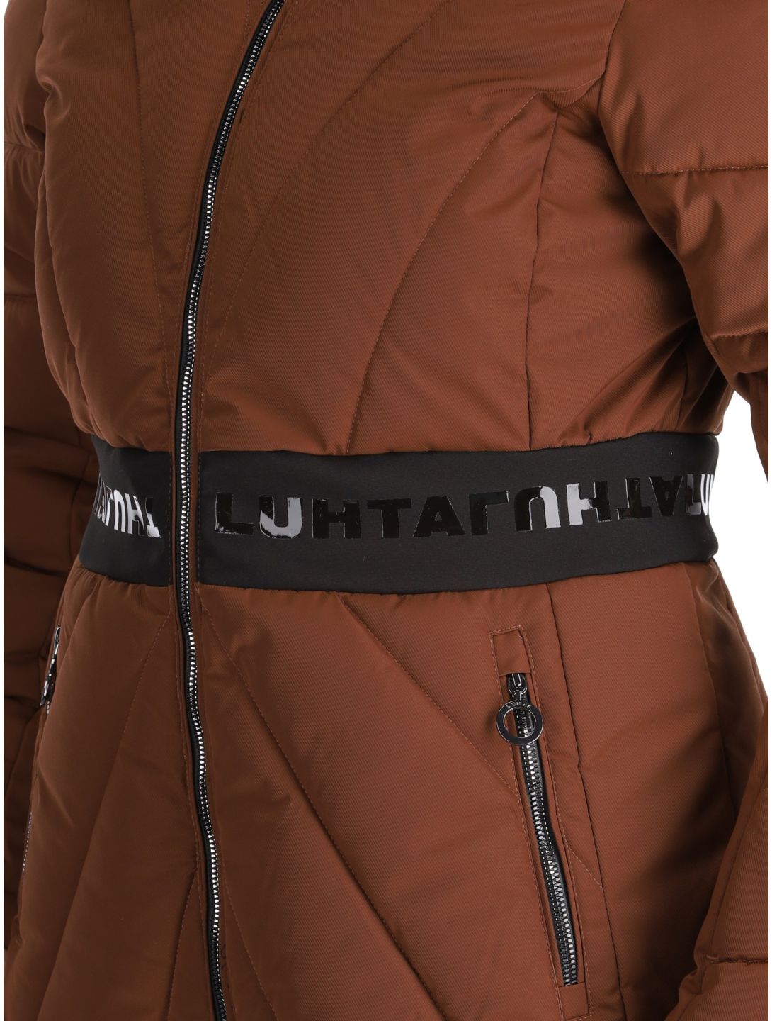 Luhta, Luhta Hakolahti veste de ski femmes Chocolat brun 