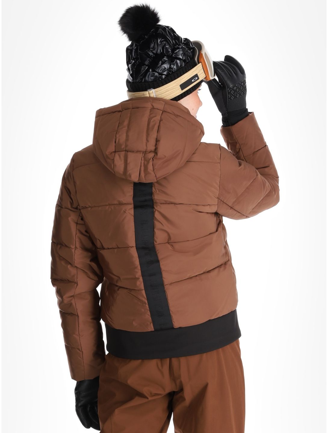 Luhta, Halhola veste de ski femmes Chocolat brun 