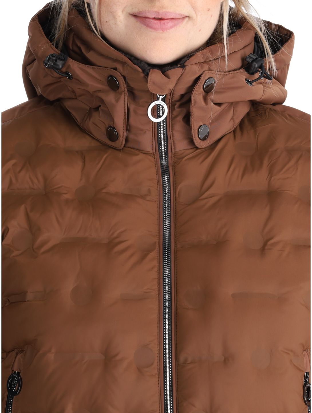 Luhta, Halhola veste de ski femmes Chocolat brun 