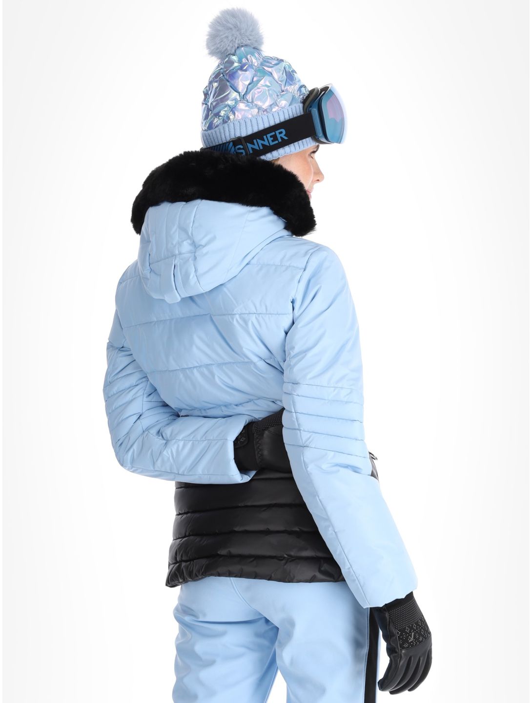 Luhta, Halkis veste de ski femmes Light Blue bleu 