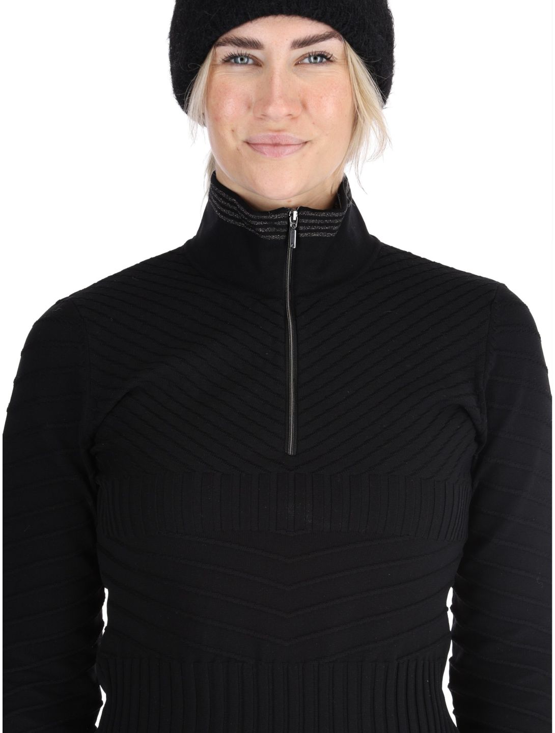 Luhta, Halso pull de ski femmes Black noir 