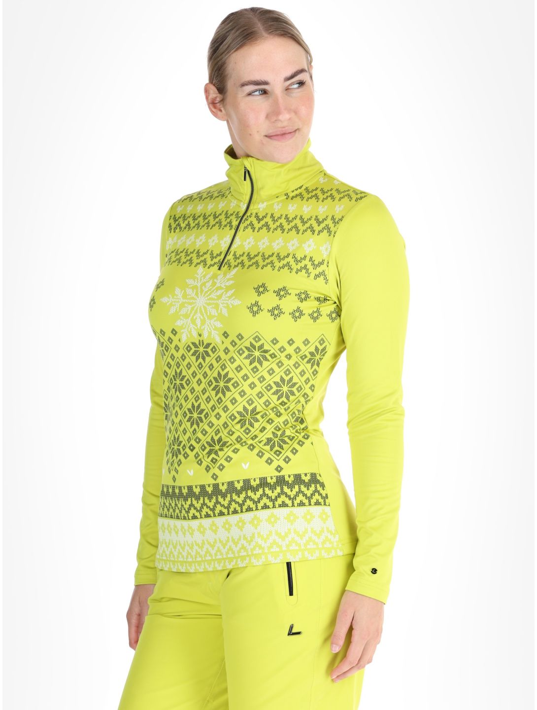 Luhta, Hangist pull de ski femmes Aloe vert 