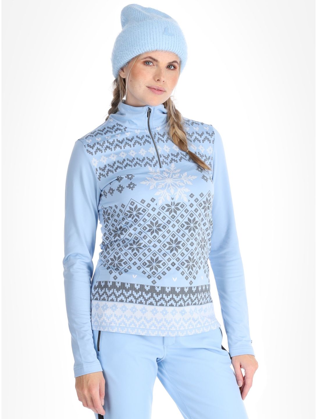 Luhta, Hangist pull de ski femmes Light Blue bleu 