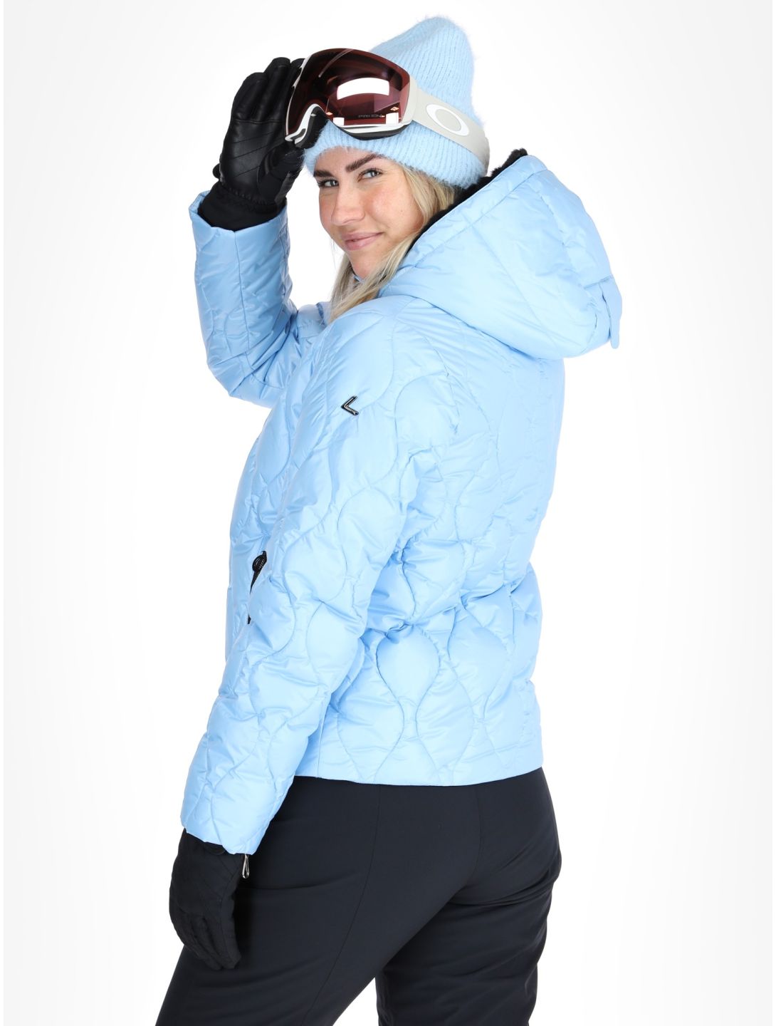 Luhta, Harikkala veste de ski femmes Light Blue bleu 