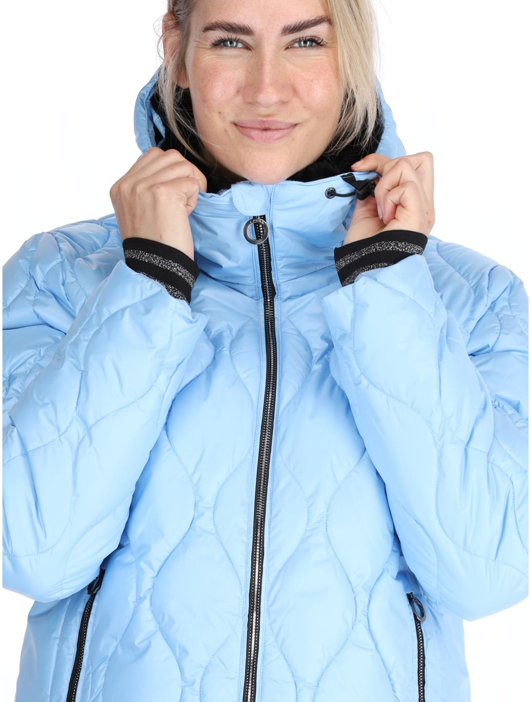 Luhta, Harikkala veste de ski femmes Light Blue bleu 