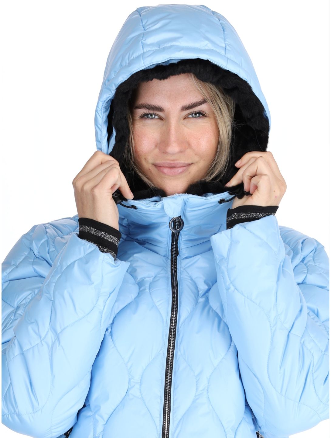 Luhta, Harikkala veste de ski femmes Light Blue bleu 