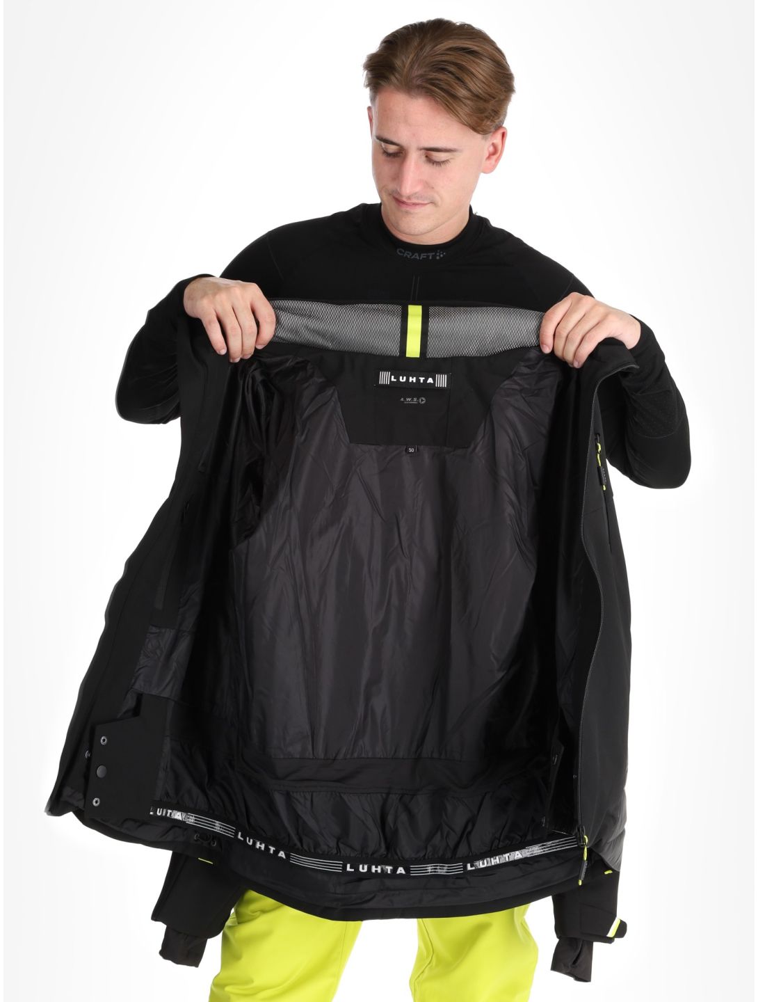 Luhta, Luhta Hookana veste de ski hommes Black noir 