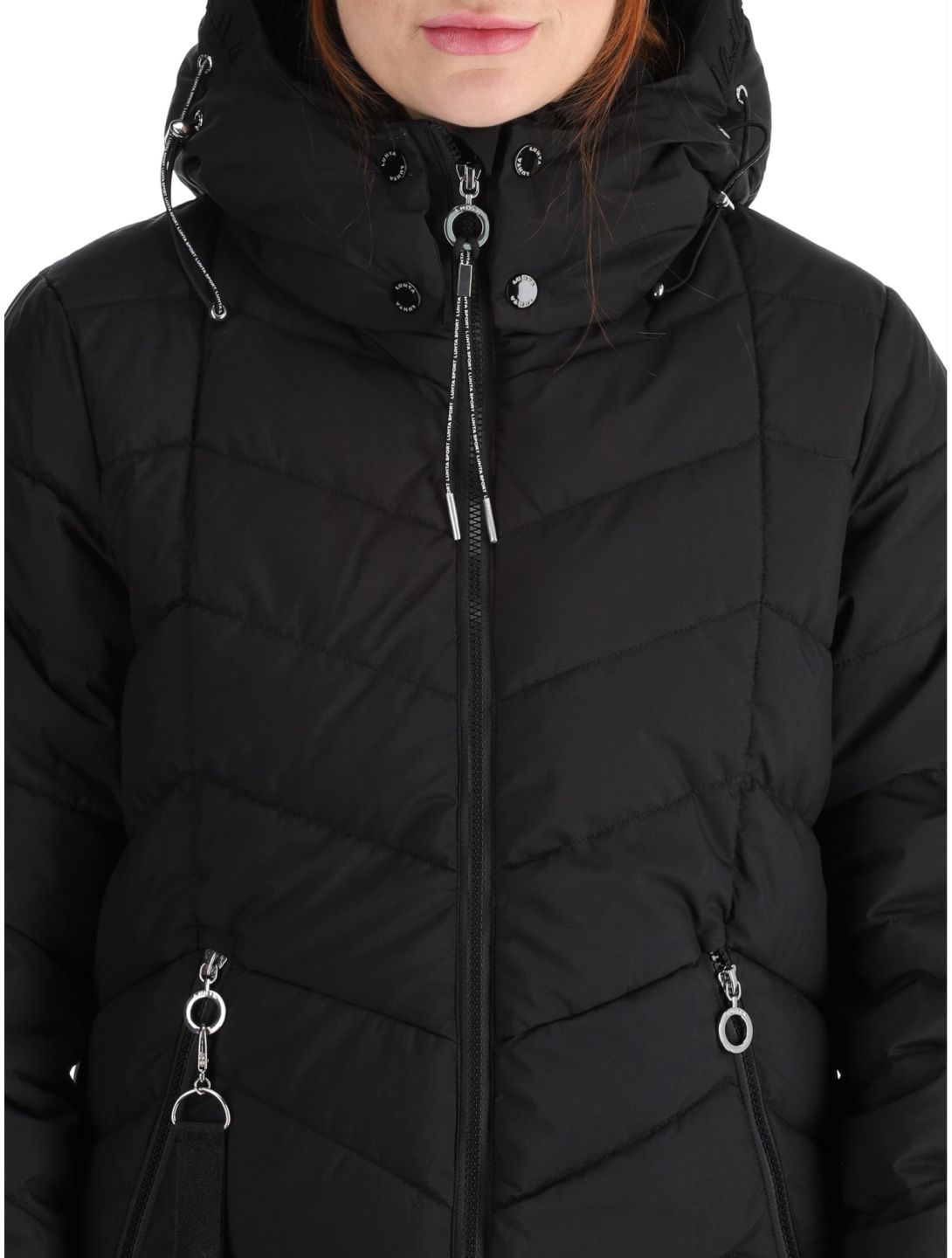 Luhta, Luhta Iiksi veste de ski femmes Basic Black noir 