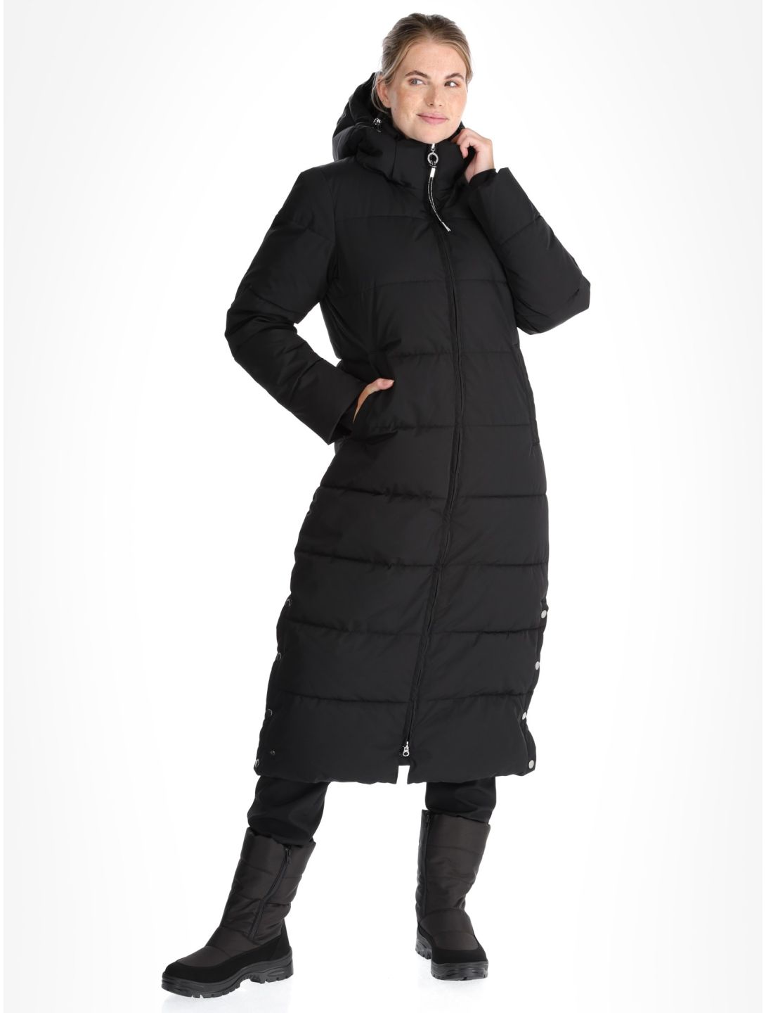 Luhta, Luhta Iisalmi veste de ski femmes Basic Black noir 