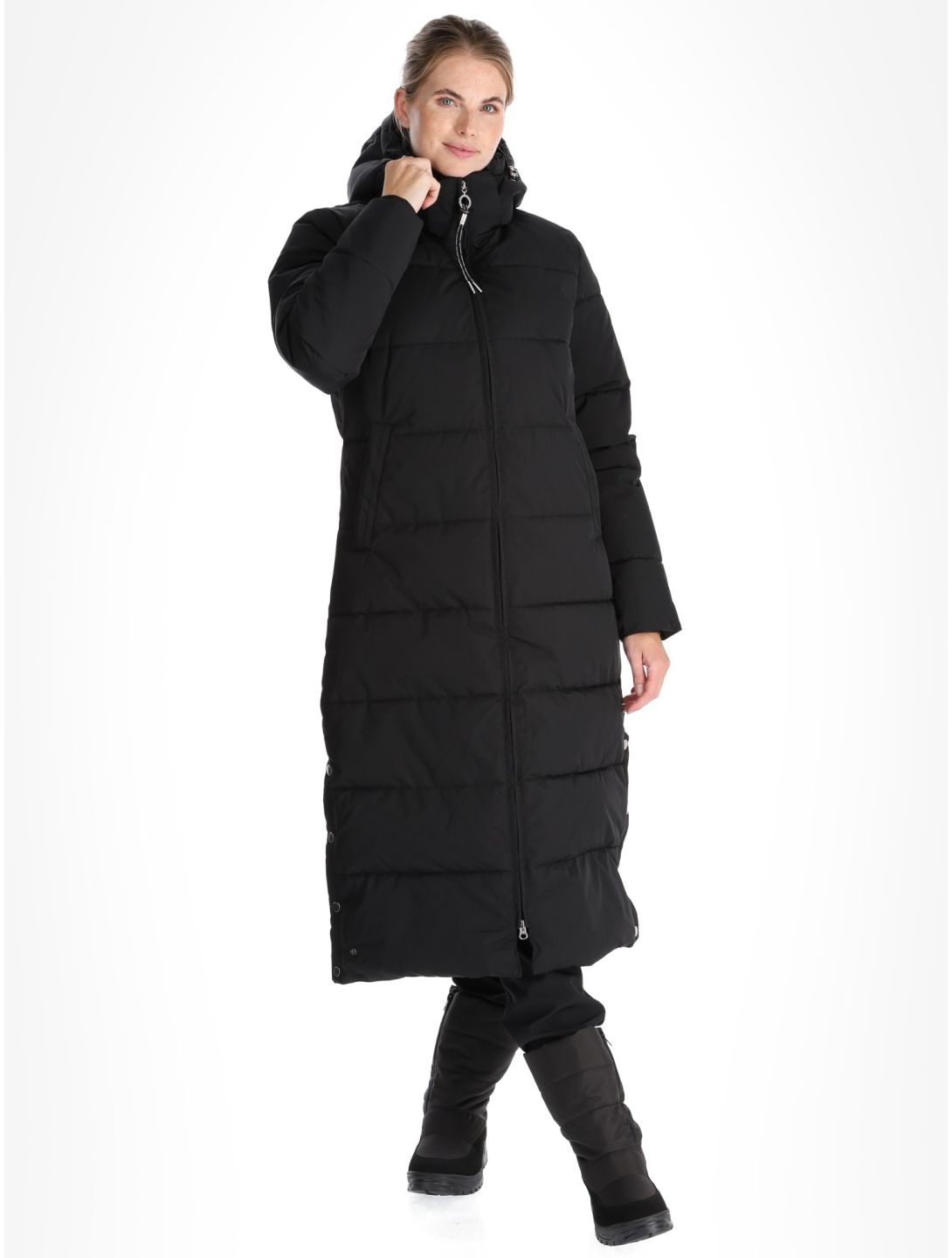 Luhta, Luhta Iisalmi veste de ski femmes Basic Black noir 