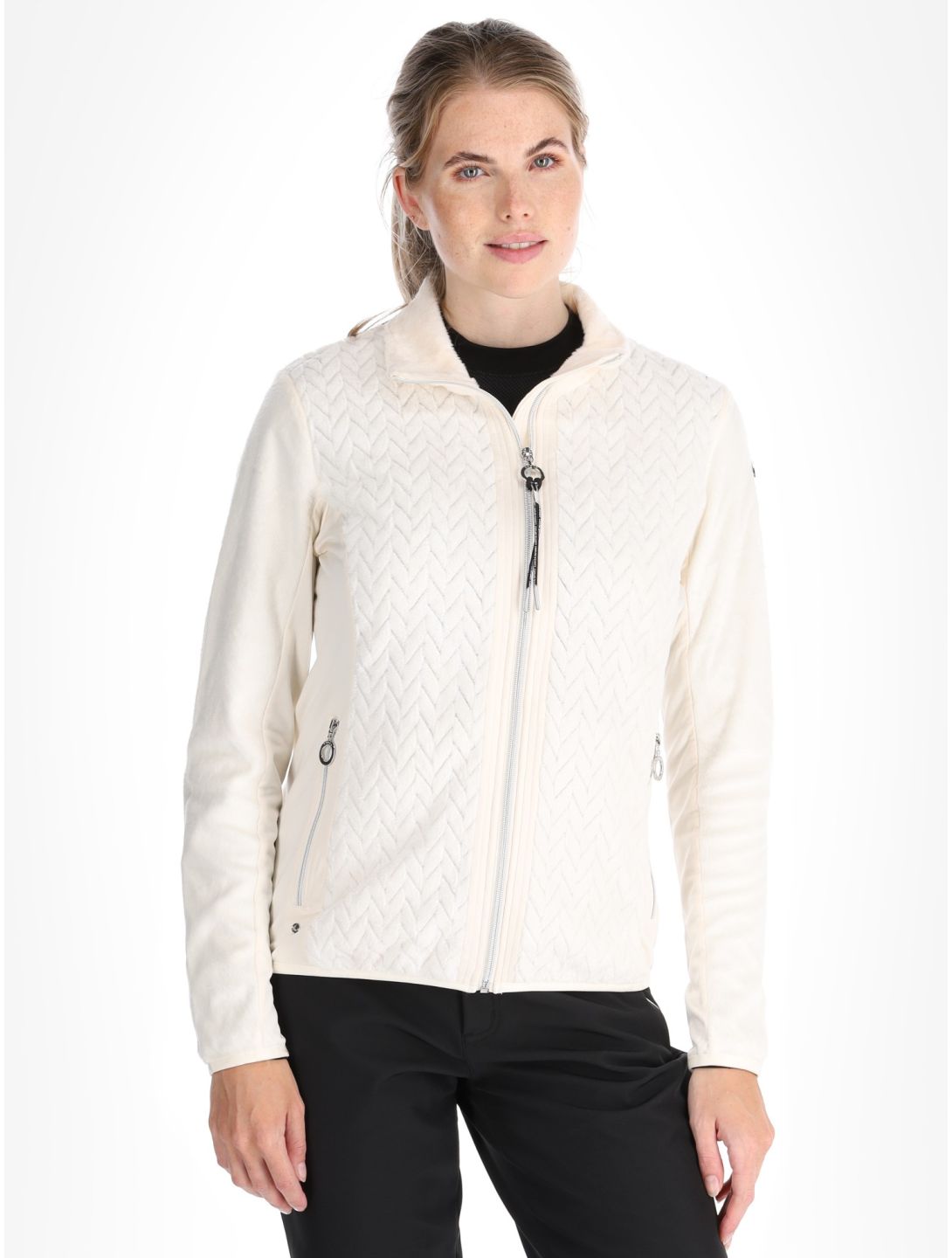 Luhta, Ikaala gilet femmes Natural White blanc 