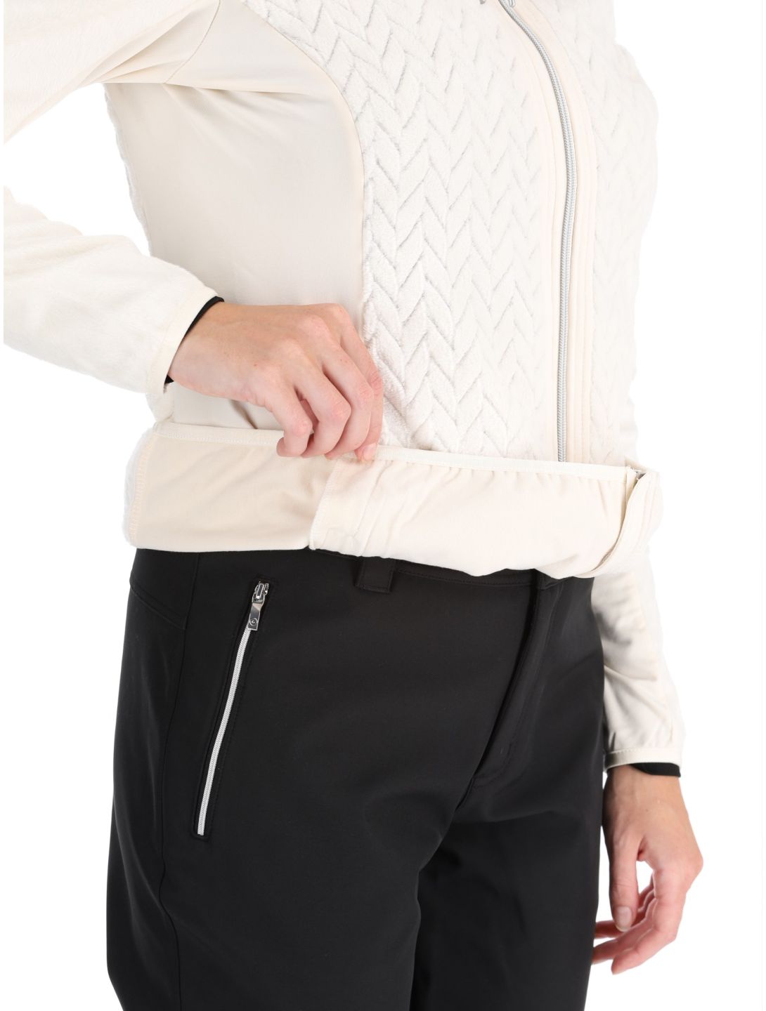 Luhta, Ikaala gilet femmes Natural White blanc 