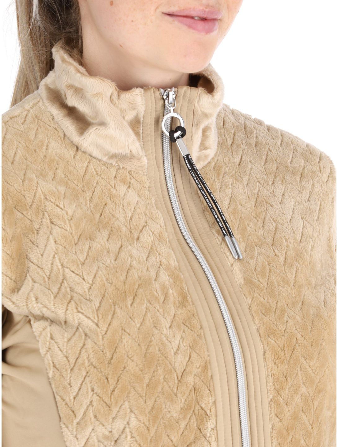 Luhta, Ikaala gilet femmes Powder beige 