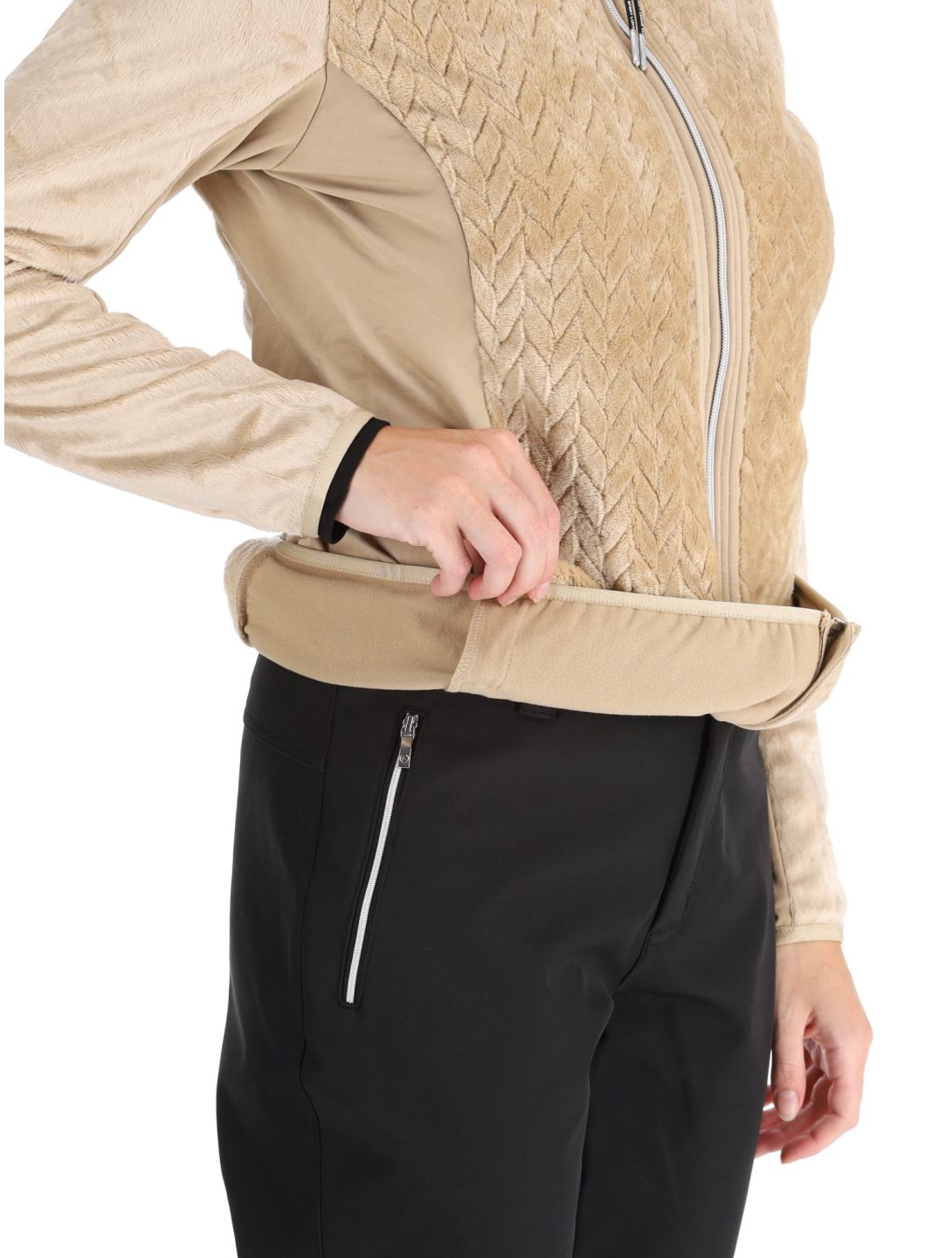 Luhta, Ikaala gilet femmes Powder beige 