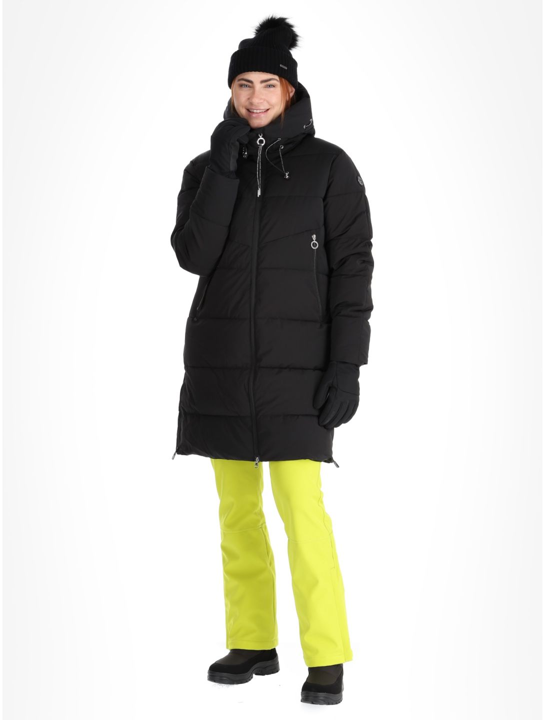 Luhta, Inkoo veste de ski femmes Basic Black noir 