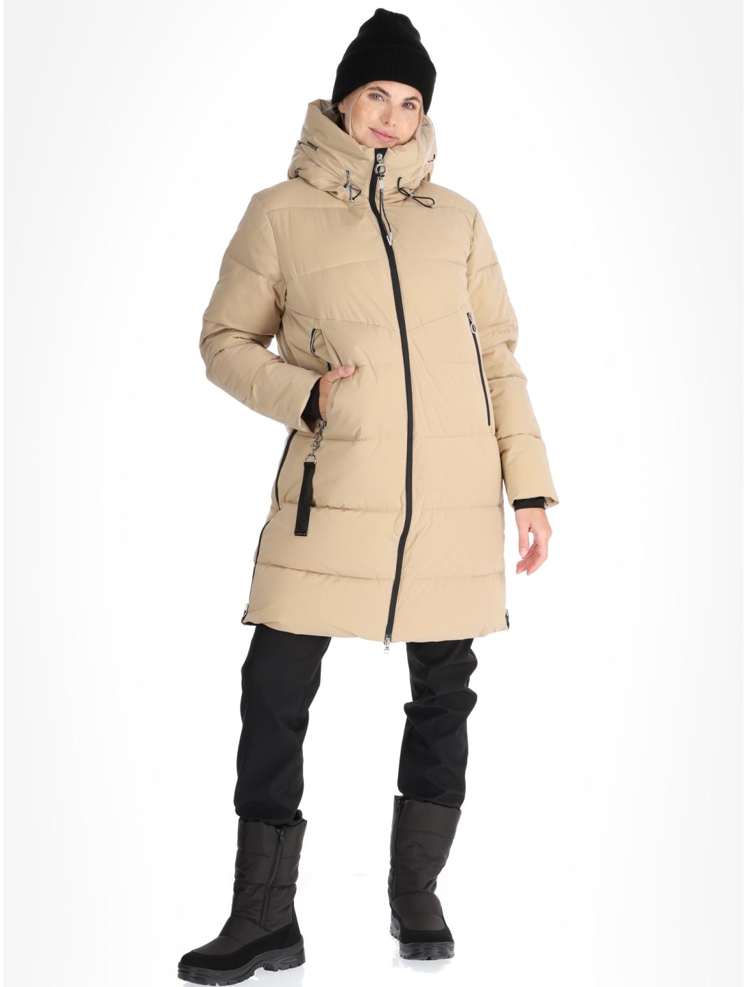 Luhta, Inkoo manteau d'hiver femmes Powder blanc 