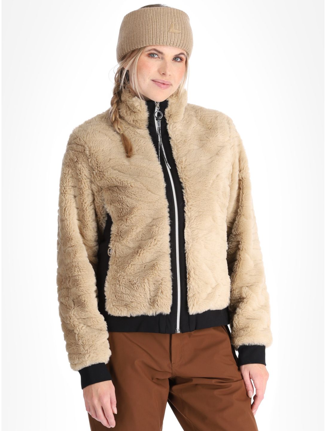 Luhta, Isolahti gilet femmes Powder beige 