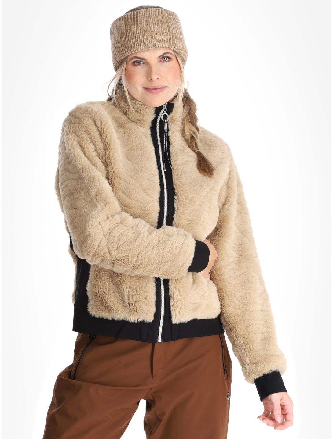 Luhta, Isolahti gilet femmes Powder beige 