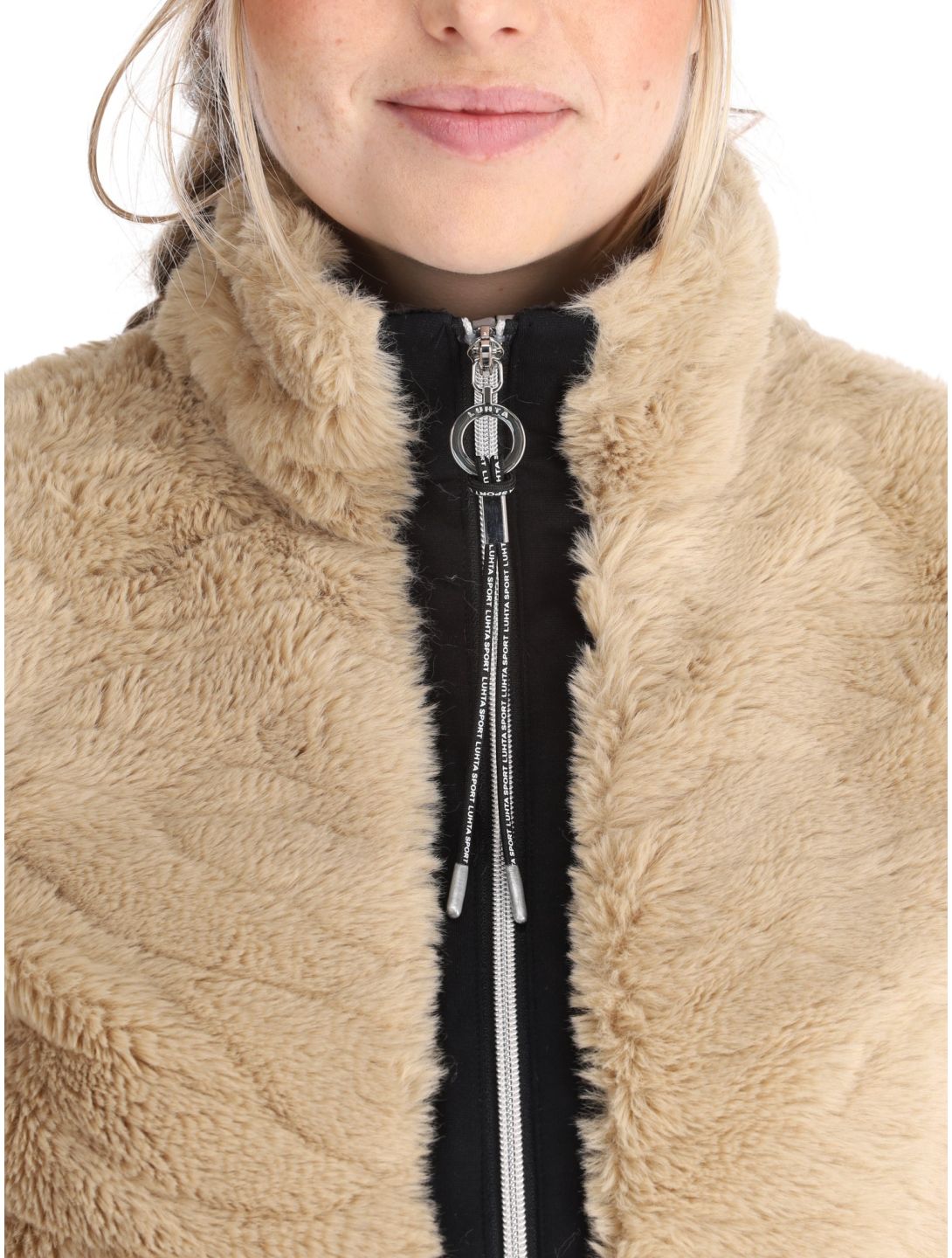 Luhta, Isolahti gilet femmes Powder beige 