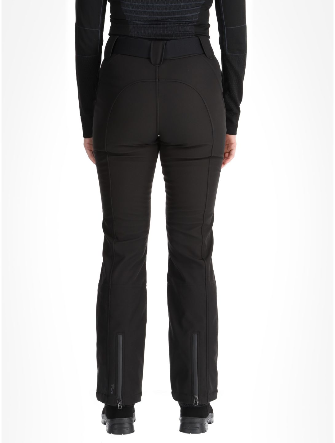 Luhta, Luhta Joensuu pantalon de ski en softshell femmes Black noir 