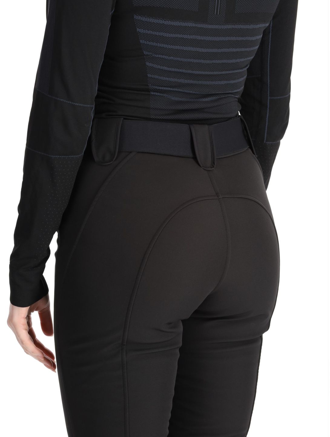 Luhta, Luhta Joensuu pantalon de ski en softshell femmes Black noir 