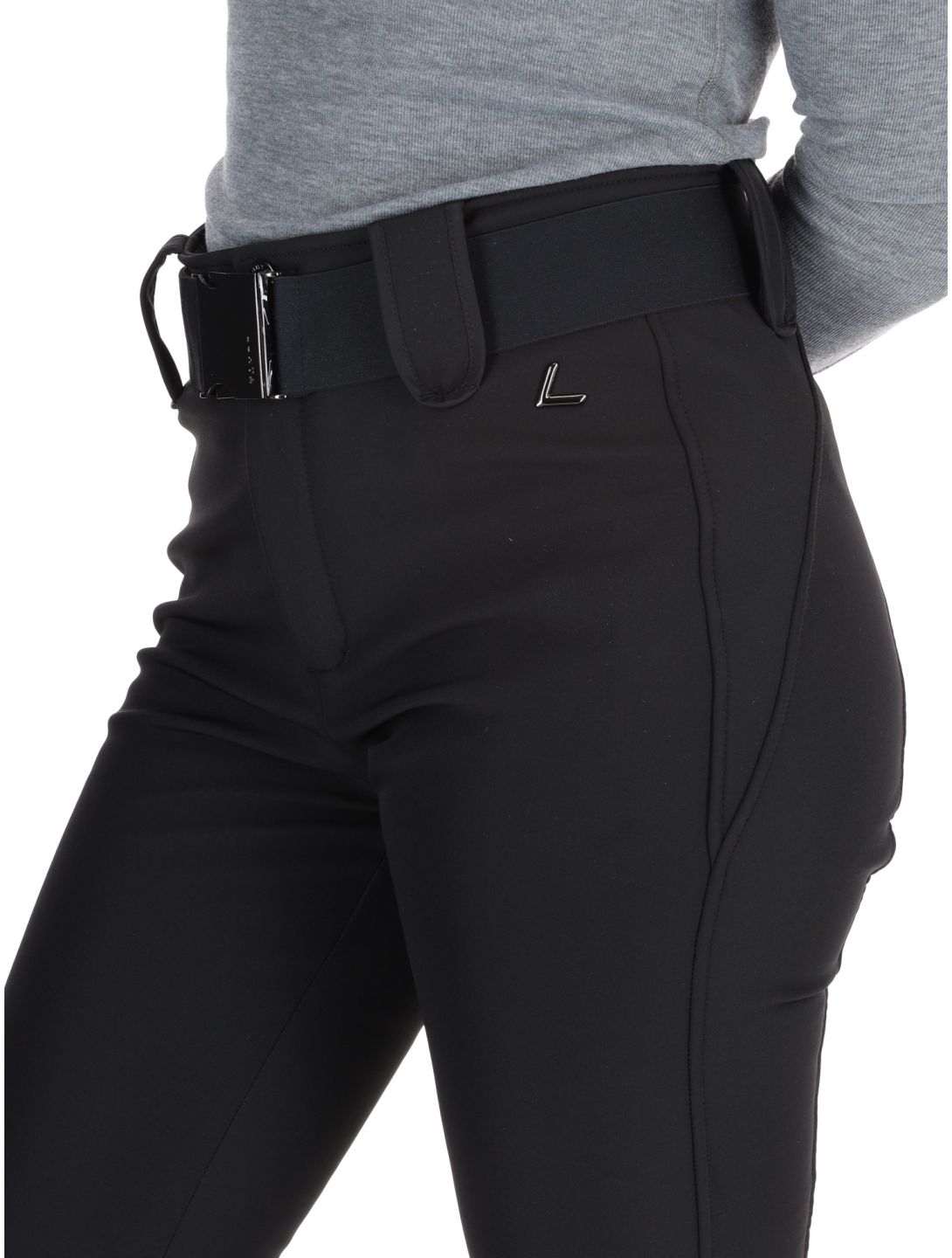 Luhta, Luhta Joensuu C pantalon de ski en softshell femmes Black noir 