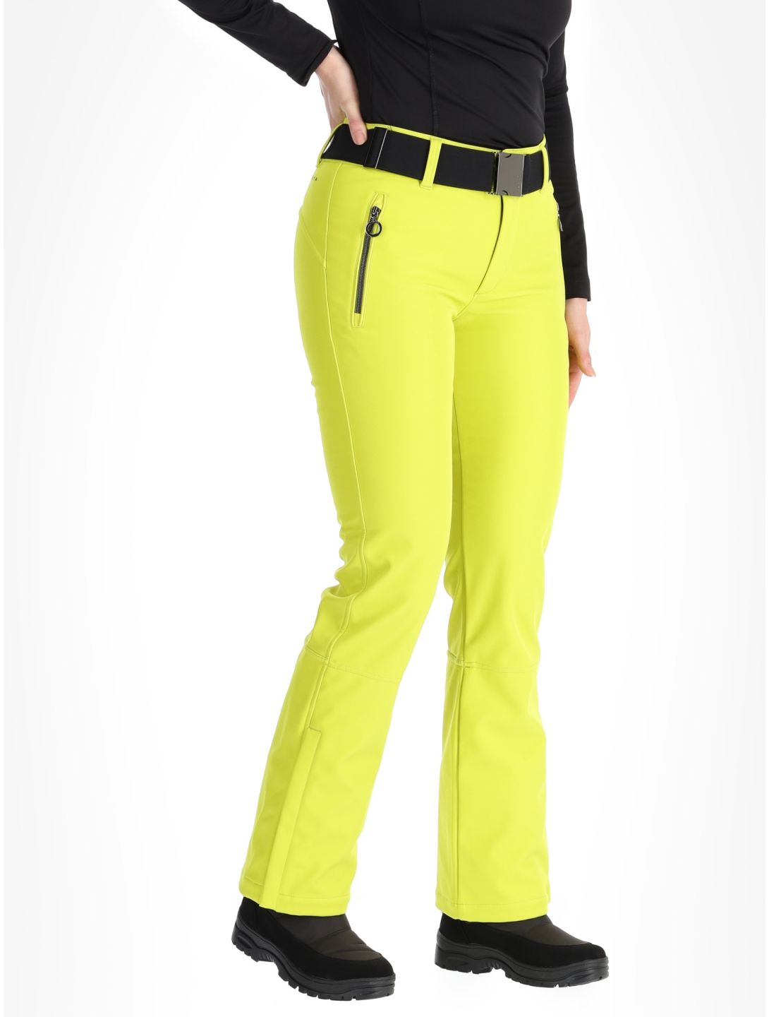 Luhta, Joentaus pantalon de ski en softshell femmes Aloe vert 