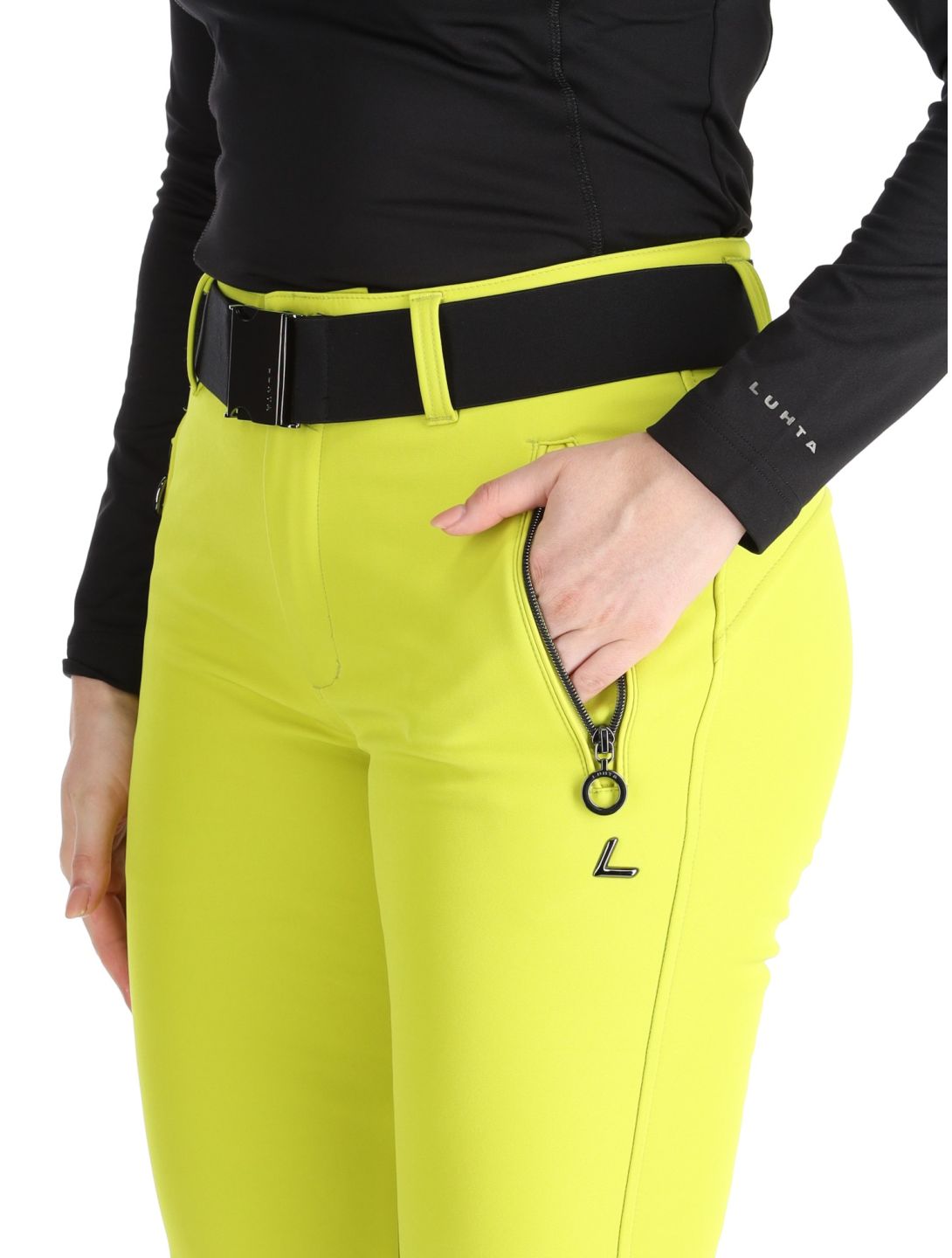 Luhta, Joentaus pantalon de ski en softshell femmes Aloe vert 