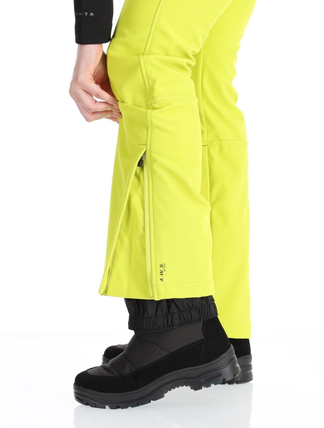 Luhta, Joentaus pantalon de ski en softshell femmes Aloe vert 