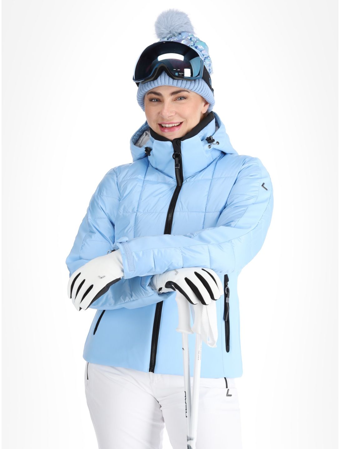 Luhta, Luhta Kuivasalmi veste de ski femmes Light Blue bleu 