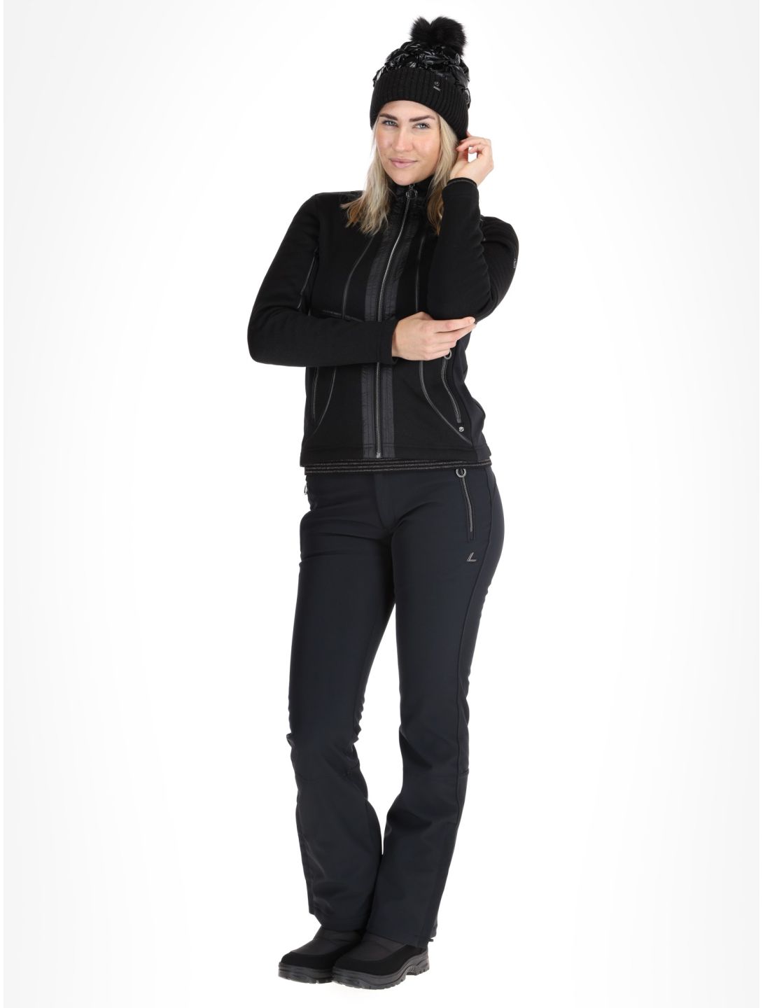 Luhta, Lumikero gilet femmes Black noir 