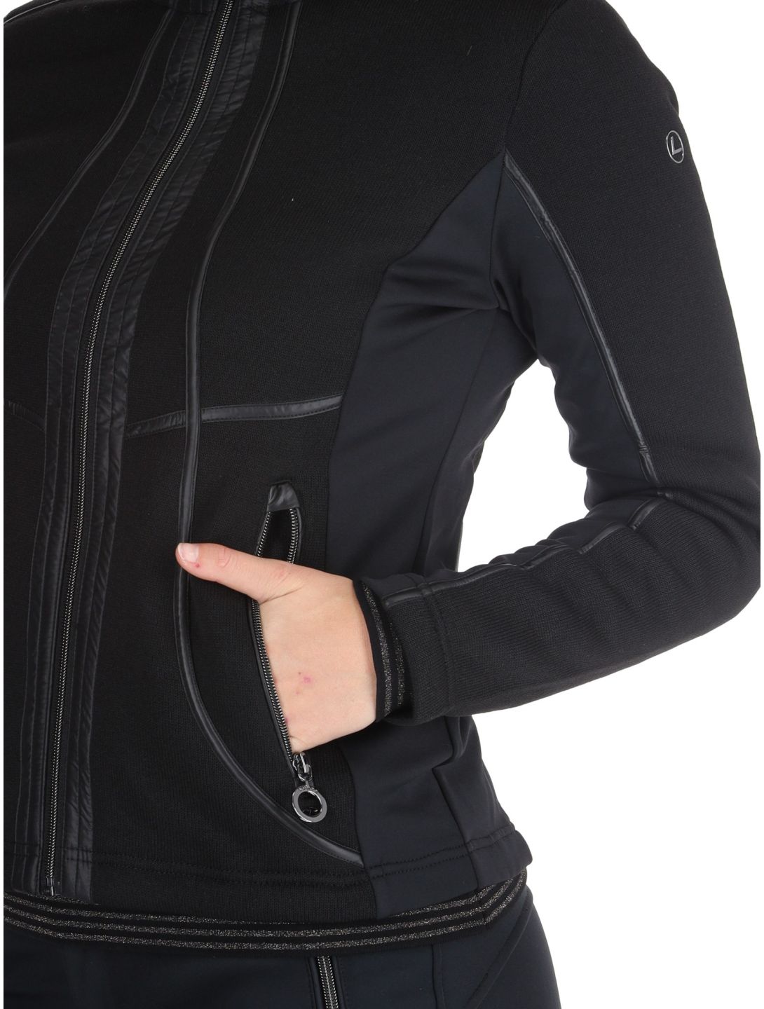 Luhta, Lumikero gilet femmes Black noir 