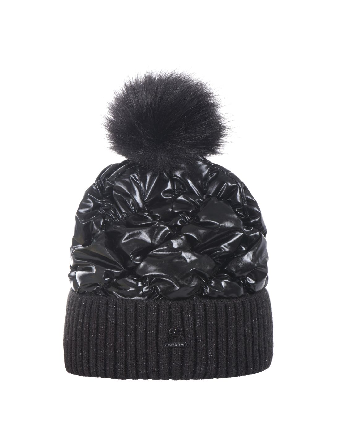 Luhta, Naumola bonnet femmes Black noir 