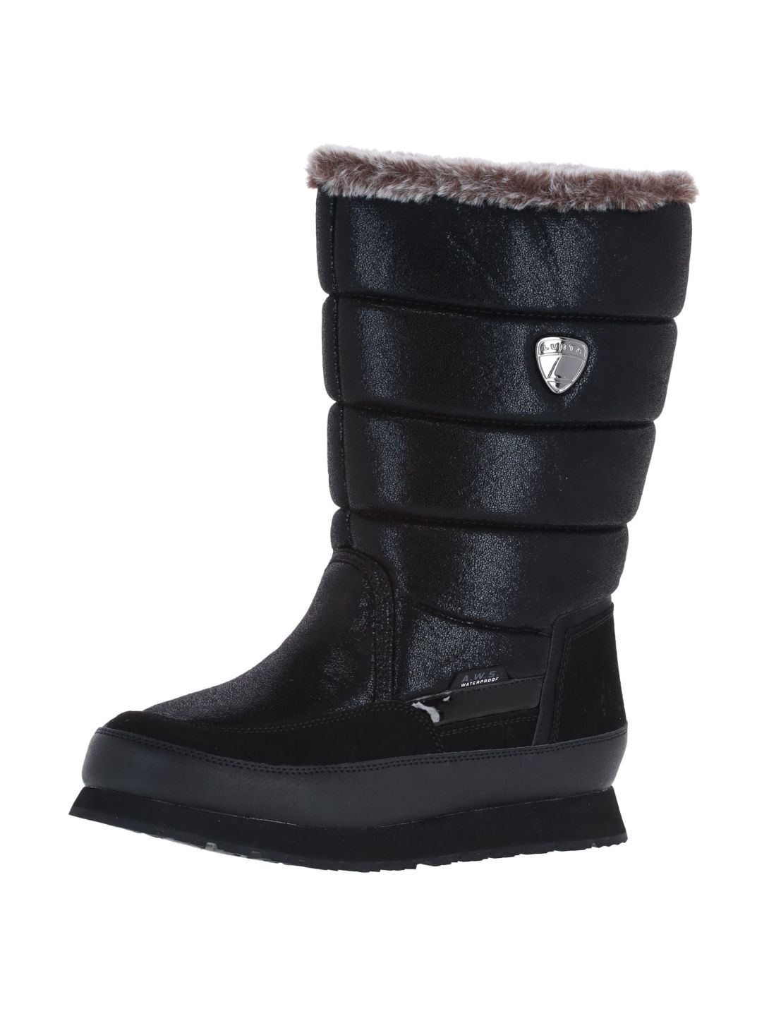 Luhta, Valkea Ms bottes de neige femmes Basic Black noir 