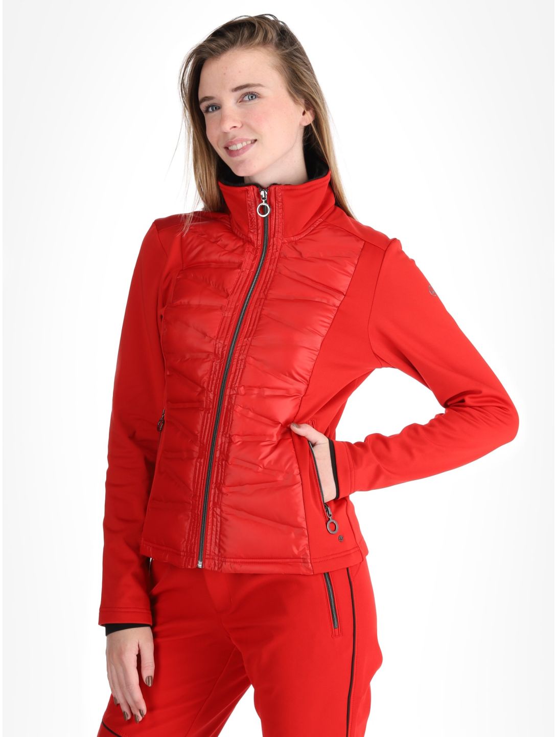 Luhta, Luosu gilet femmes Cranberry rouge 