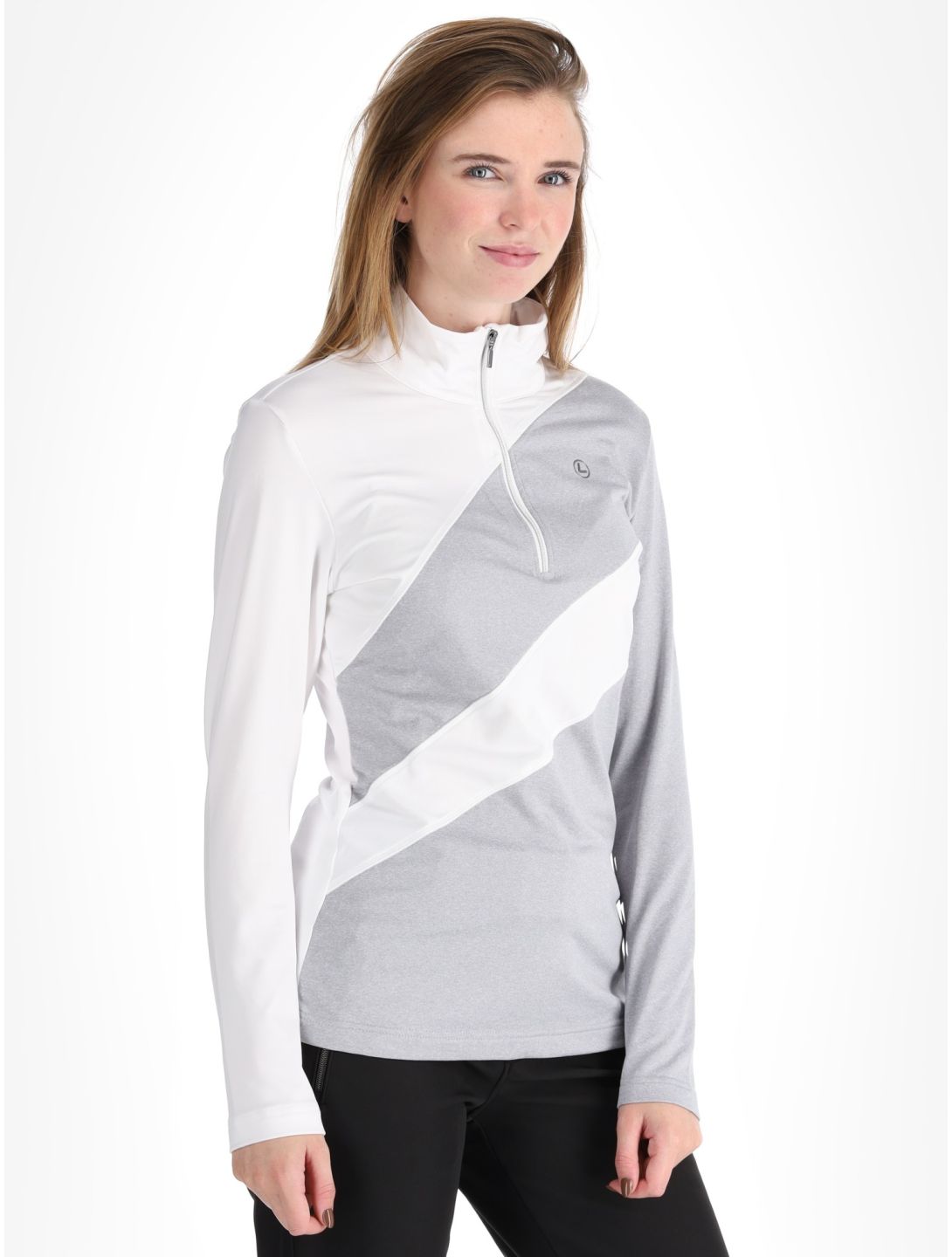 Luhta, Madetkoski pull de ski femmes Optic White blanc 