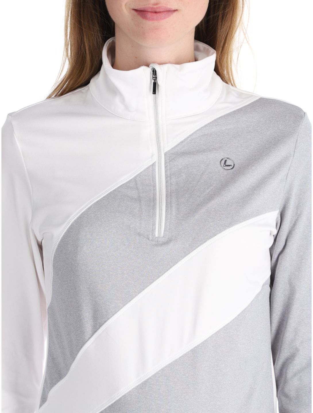 Luhta, Madetkoski pull de ski femmes Optic White blanc 