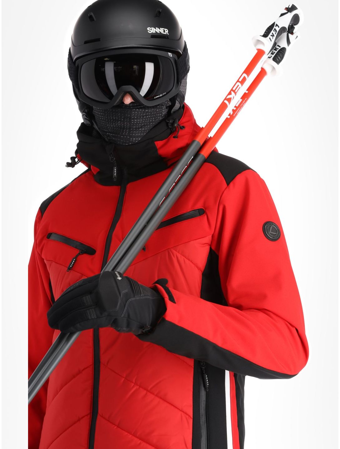 Luhta, Muurivaara veste de ski hommes Cranberry rouge 